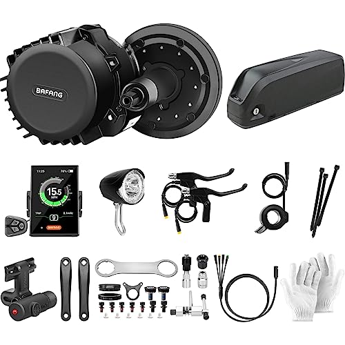 Bafang Electric Bike Conversion Kit Mid Motor BBS-HD 48 V 1000 W Motor Accessories Display Optional Kit Downtube Battery