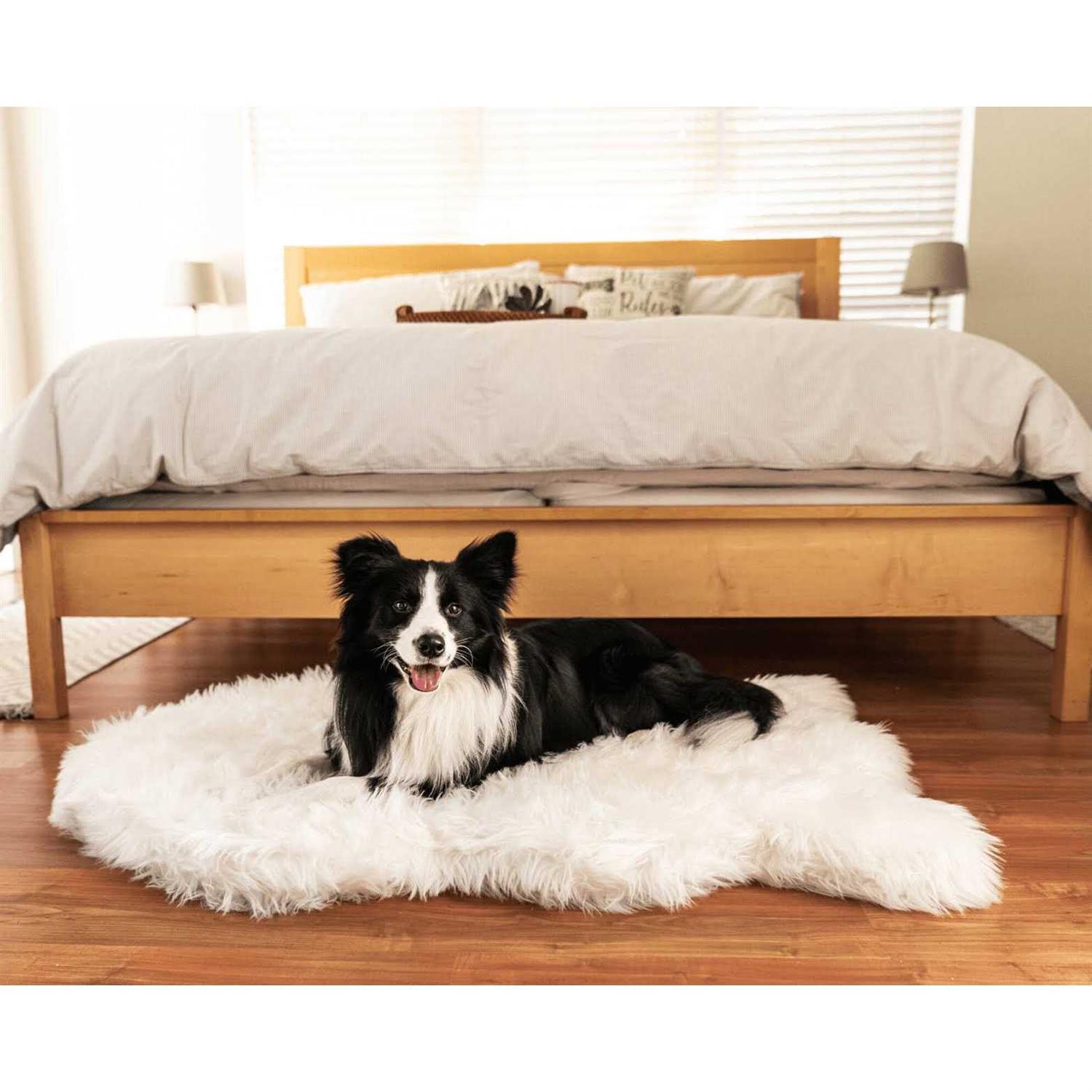 Paw PupRug Faux Fur Orthopedic Dog Bed - Pet Supplies online store