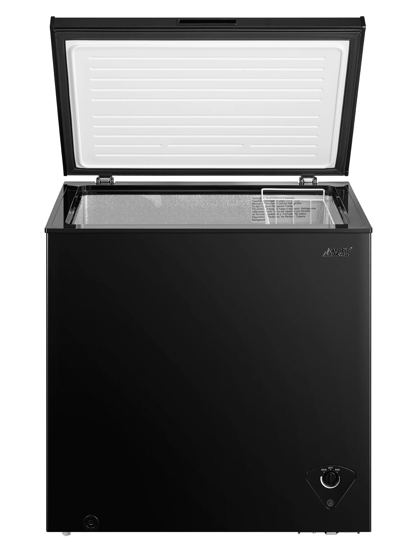 Arctic King 7 Cu ft Chest Freezer, Garage Ready, Black