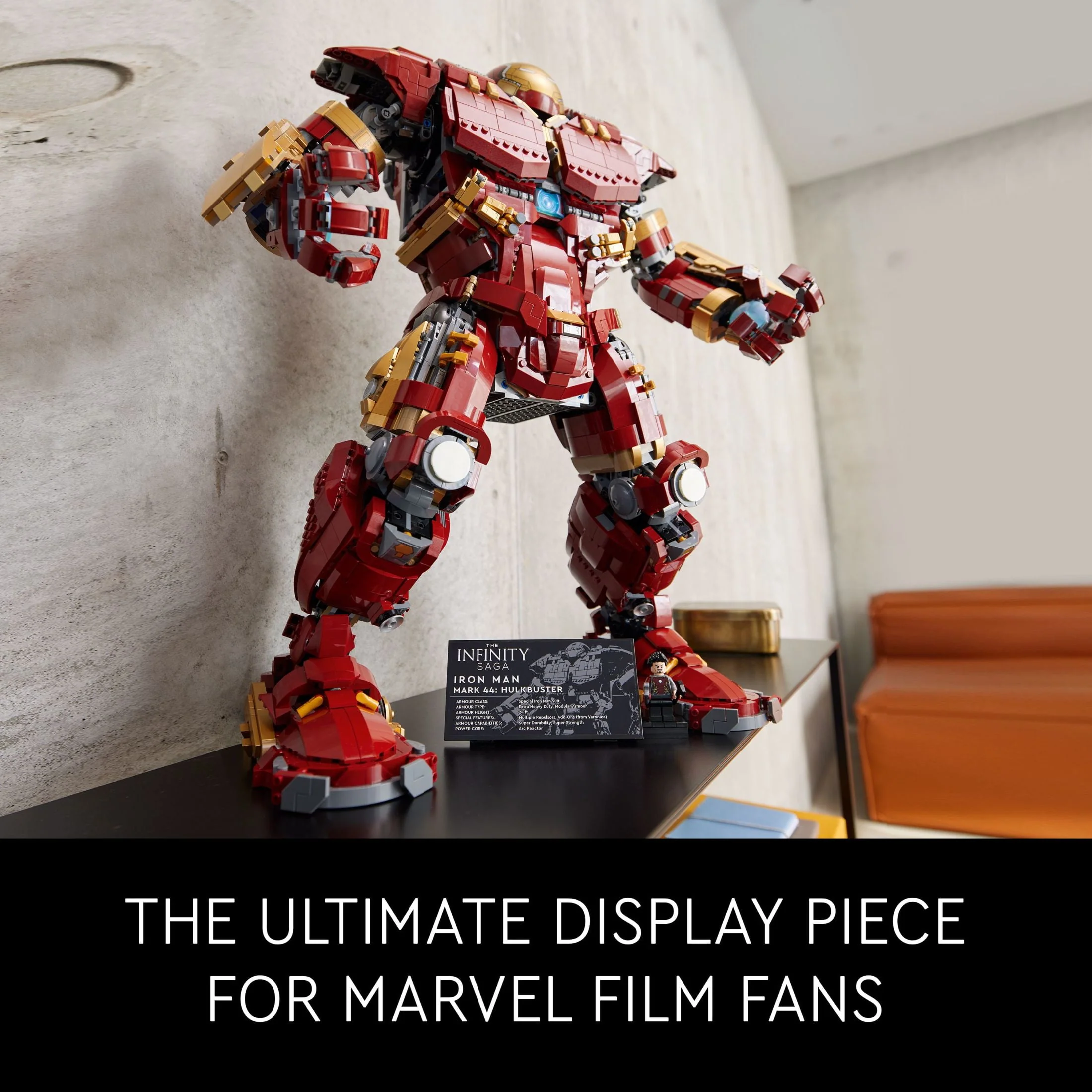 LEGO Marvel Hulkbuster 76210 Building Set - Avengers Movie Inspired Building Set with Minifigure