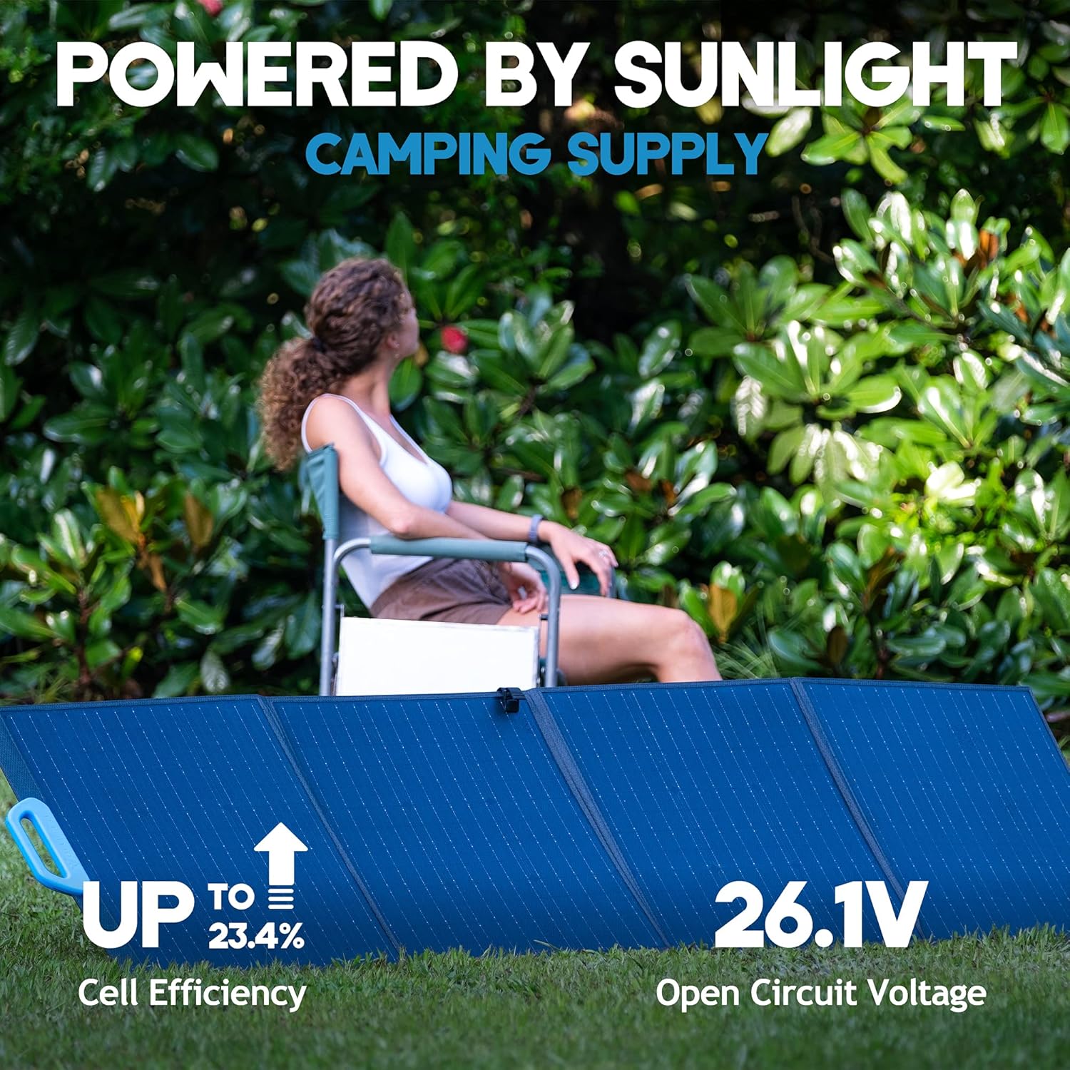 BLUETTI EB70S Portable Power Station with PV200 200W Foldable Solar Panel Included, Solar Generator w/ 4x110V/800W AC Outlets