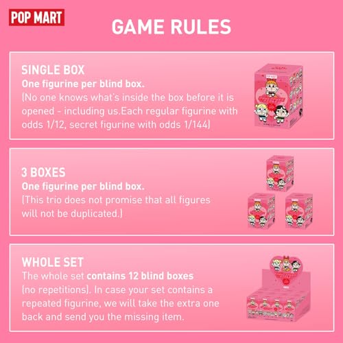 POP MART CRYBABY x Powerpuff Girls Series Figures, 12PCs CRYBABY Blind Box Figures, Random Design Action Figures Collectible Toys Home Decorations