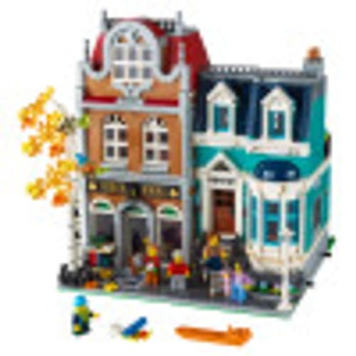 LEGO Creator Expert Bookshop 10270 Modular Building, Home D&eacute;cor Display Set for Collectors, Advanced Collection