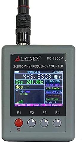 FC-3000P Ham Radio CB Frequency Counter 27Mhz-3000Mhz - High Sensitivity with CTCCSS DCS Decoder for The VHF & UHF - CB Continuous Carrier Signal