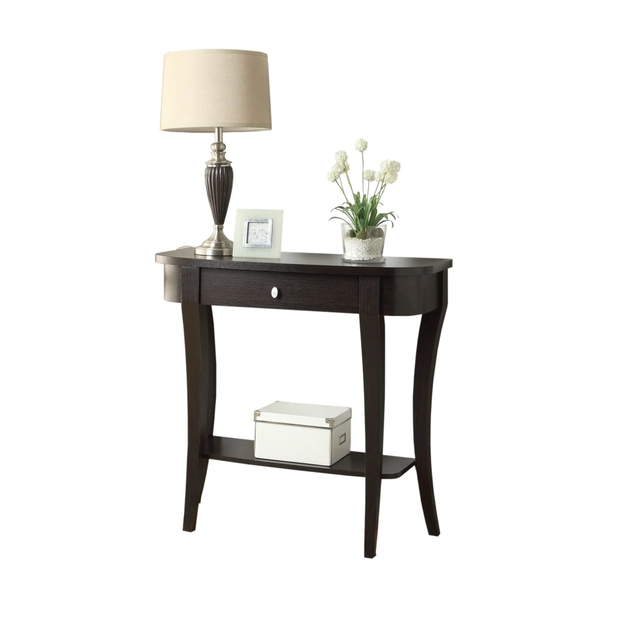 Convenience Concepts Newport Entryway Console Table, Multiple Finishes