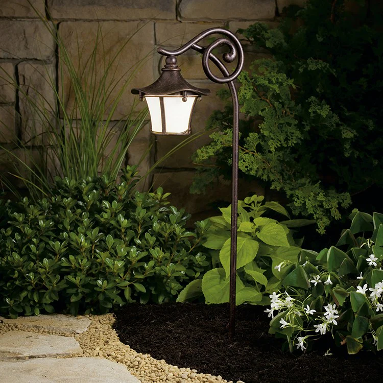 Cotswold Lantern-Style Single-Light 12-Volt Path Landscape Light