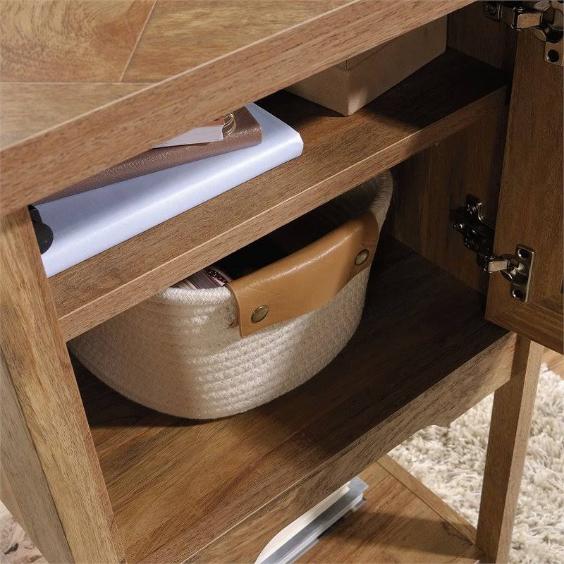 Sauder Coral Cape Desk Sindoori Mango