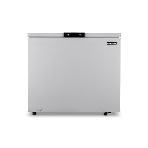 Newair 13.8 cu. ft. Upright Freezer, Fridge Freezer Convertible, Garage Ready Refrigerator, Frost Free Freezer with Door Alarm, Stand up Deep Freezer