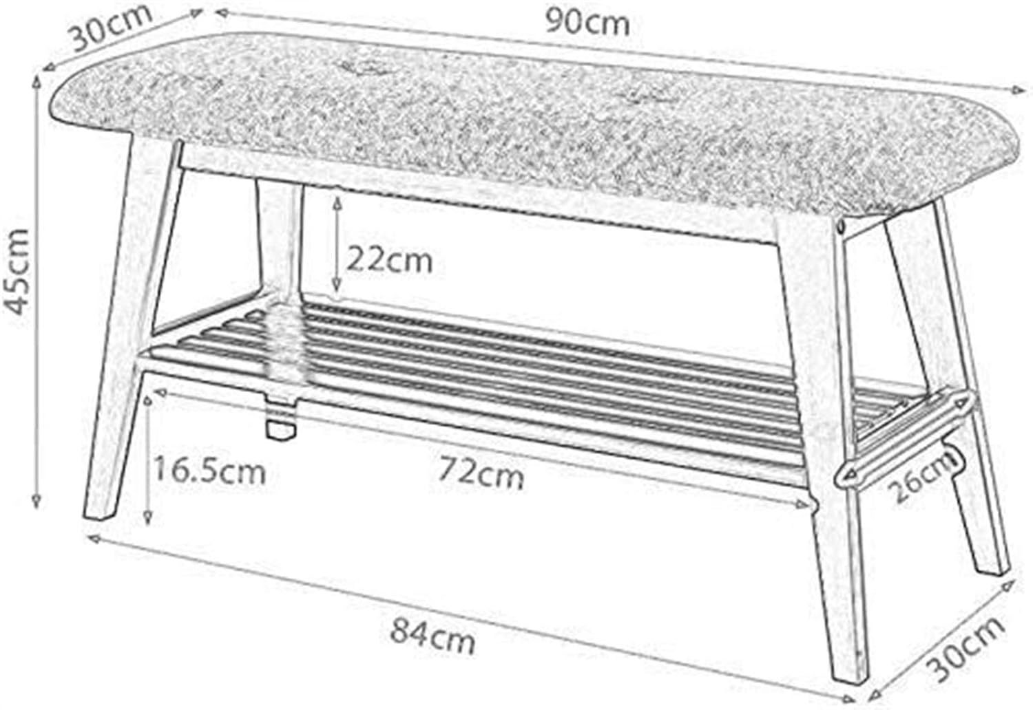 Home shoe cabinet Shoe rack Storage Organizer for Shoe Rack with Wooden Entrance for Shoe Rack for Hallway Wardrobe Bedroom Etc. Perfect Storage for