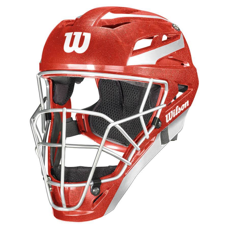 Wilson Pro Stock Catchers Helmet - Small/Medium Navy