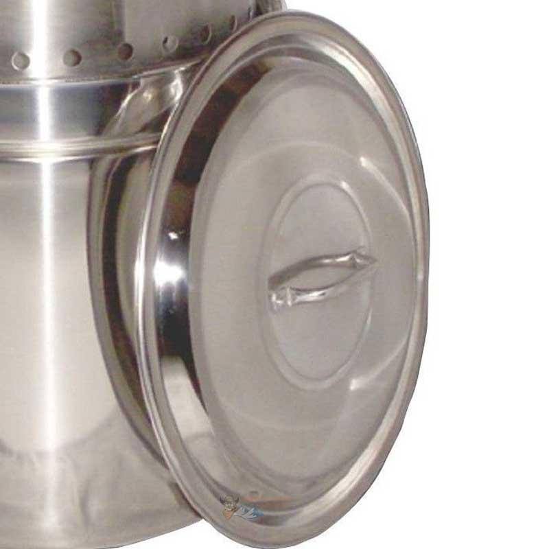 King Kooker KK36SR-36 qt. Stainless Steel Pot - Basket - Lid