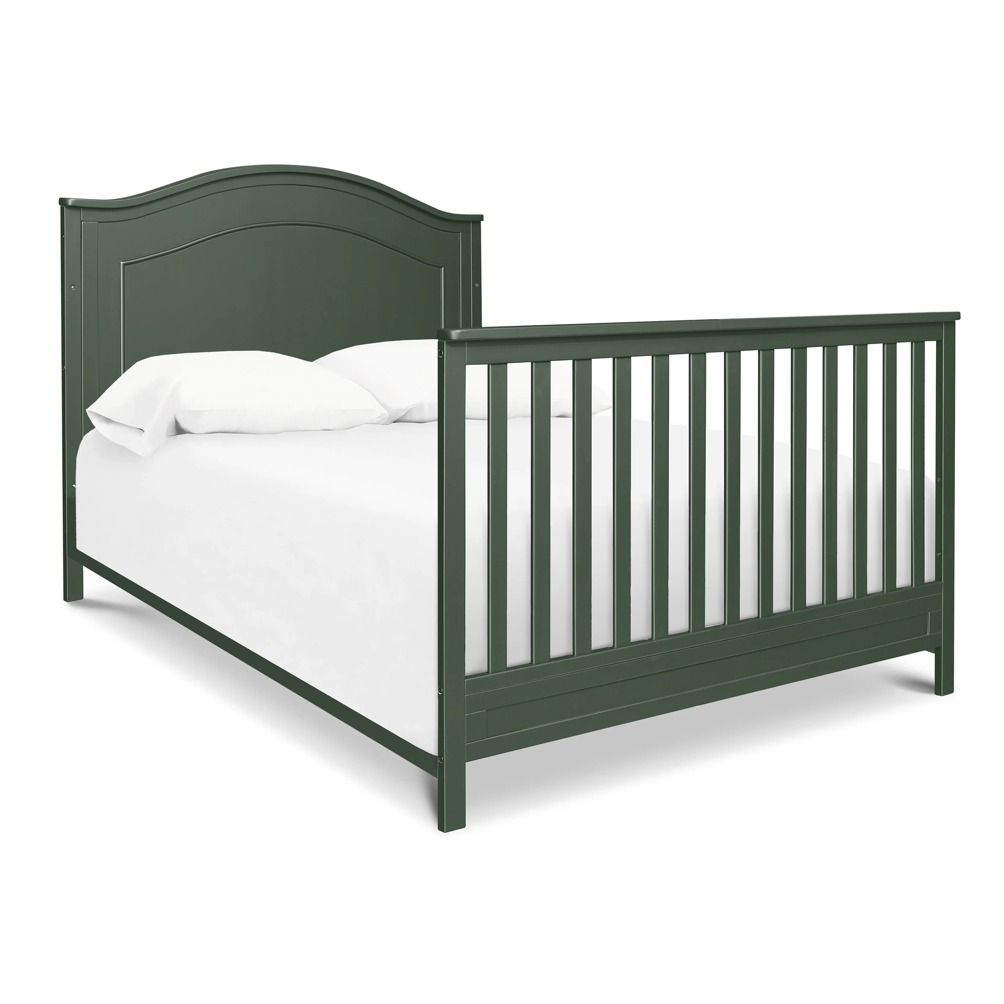 DaVinci Charlie 4-in-1 Convertible Crib, Greenguard Gold Certified, Forest Green