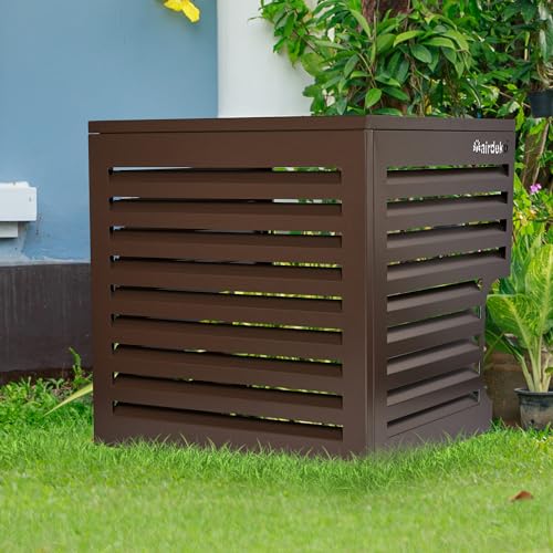 Airdeko Premium HVAC Central AC Condenser Cover for Outside Units - AirOutdoor Systems Ultimate Protection with Anti Rust Feature