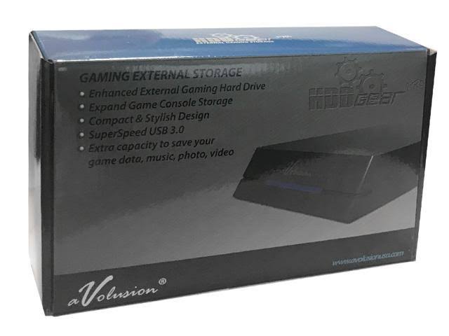 Avolusion HDDGear Pro 3tb (3000GB) 7200RPM 64MB Cache USB 3.0 External Gaming Hard Drive (designed for PS4 Pro, Slim, Original)