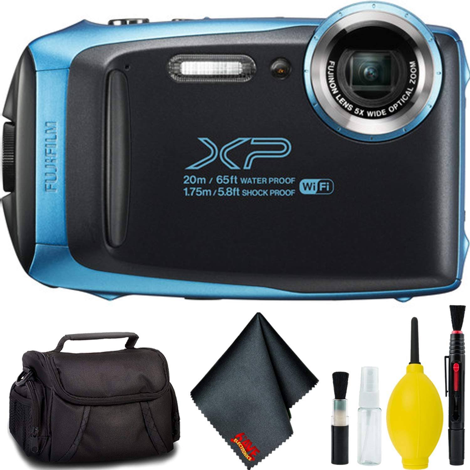 Fujifilm FinePix Xp130 Digital Camera (Blue) Standard Bundle