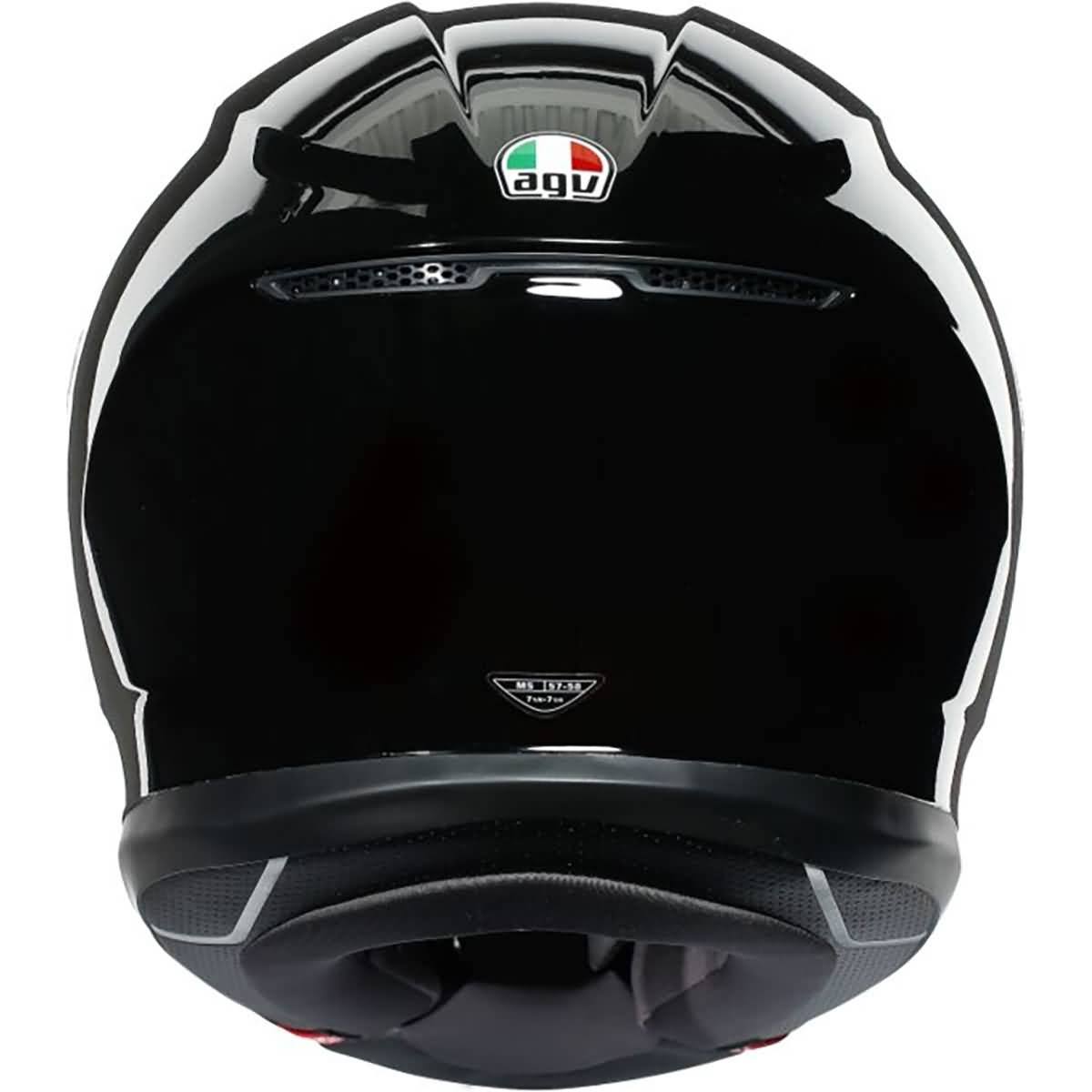 AGV K6 Helmet (Medium-Small) (Black)