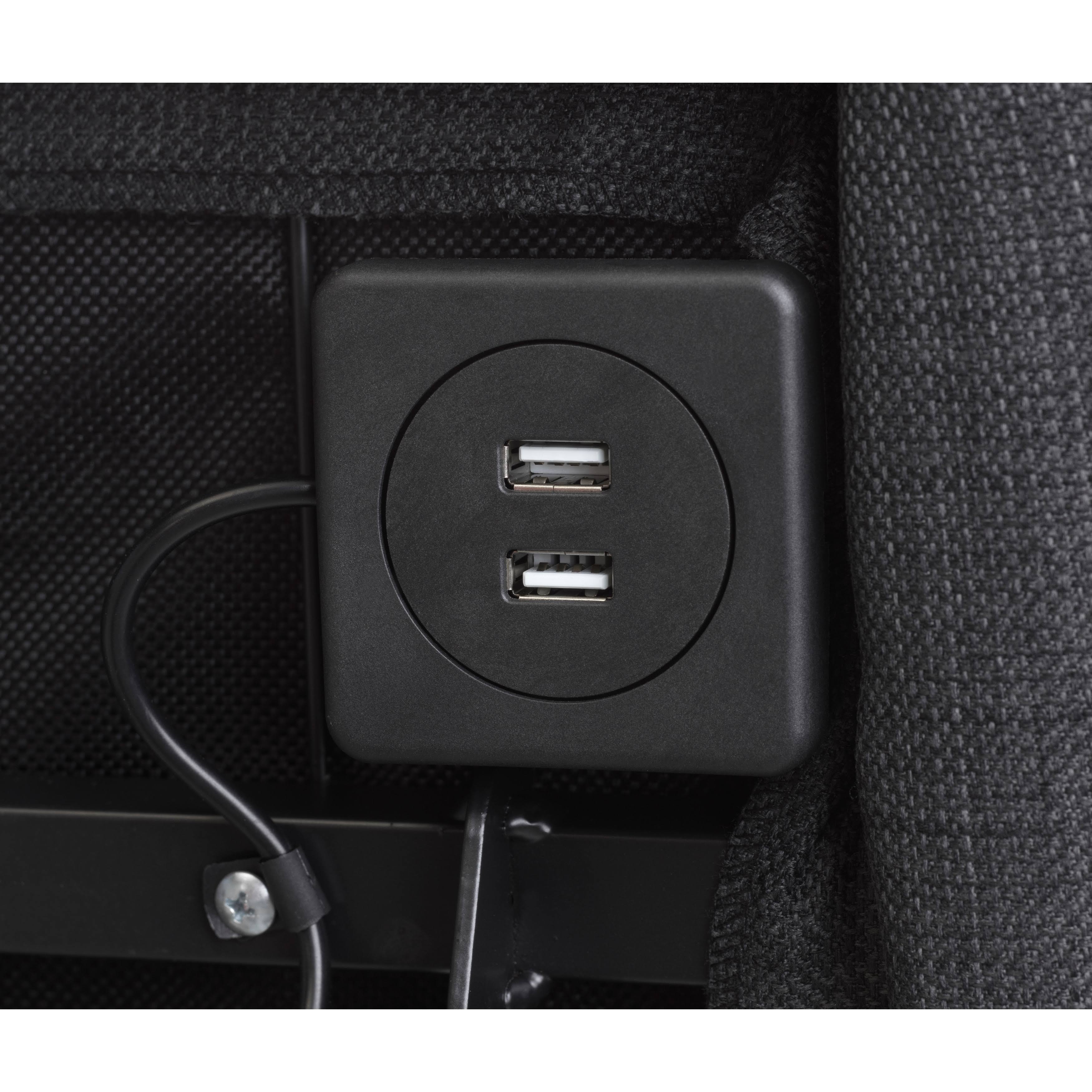 Sleep Zone Z400 Adjustable Bed with Massage and USB - Twin XL
