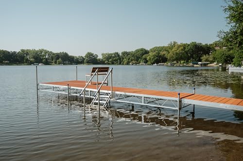 Patriot Docks Aluminum Dock Stairs (2 Step w/ 1 Handrail) (10922)