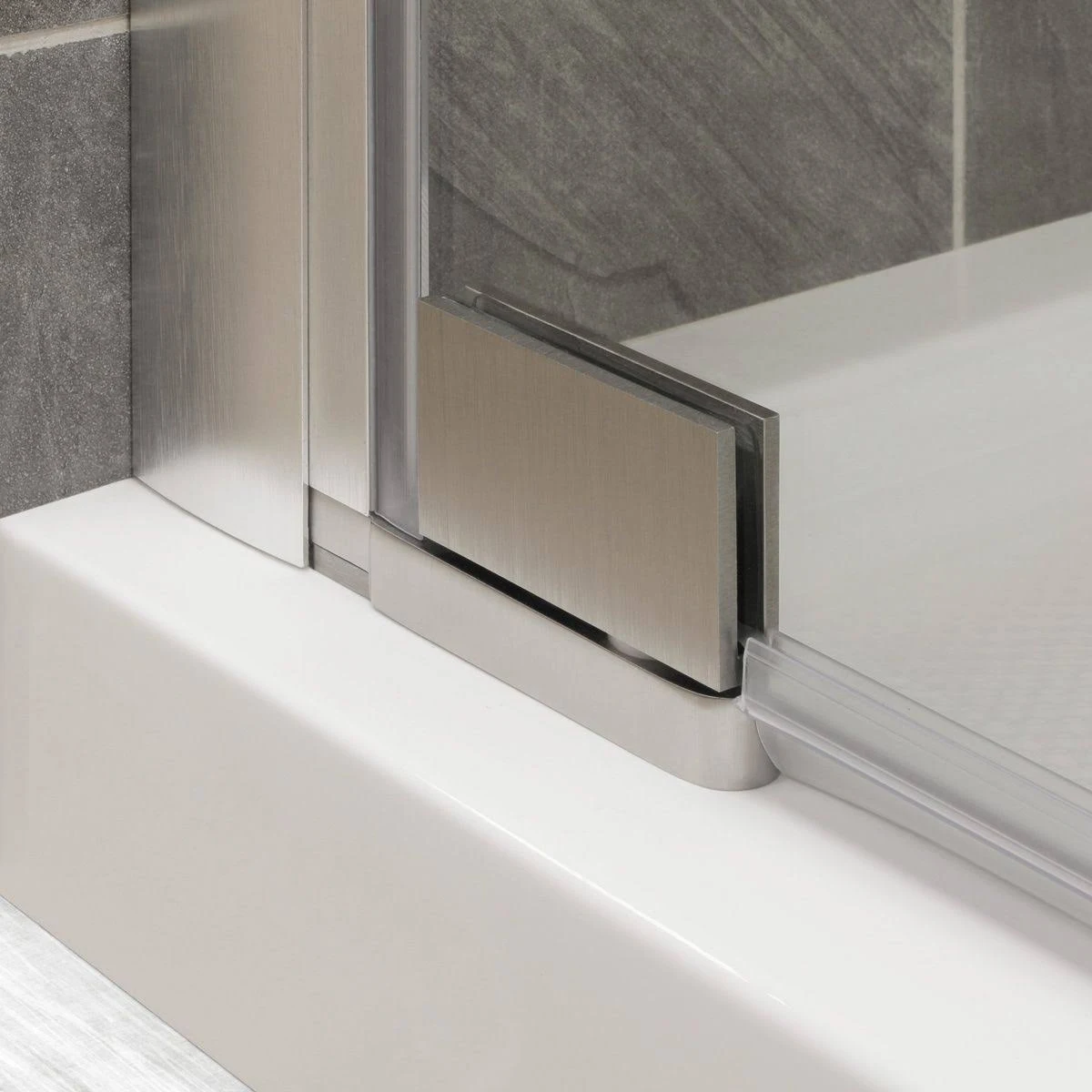 LessCare Chrome Ultra G 29-30W x 72H Pivot Swing-Out Shower Door
