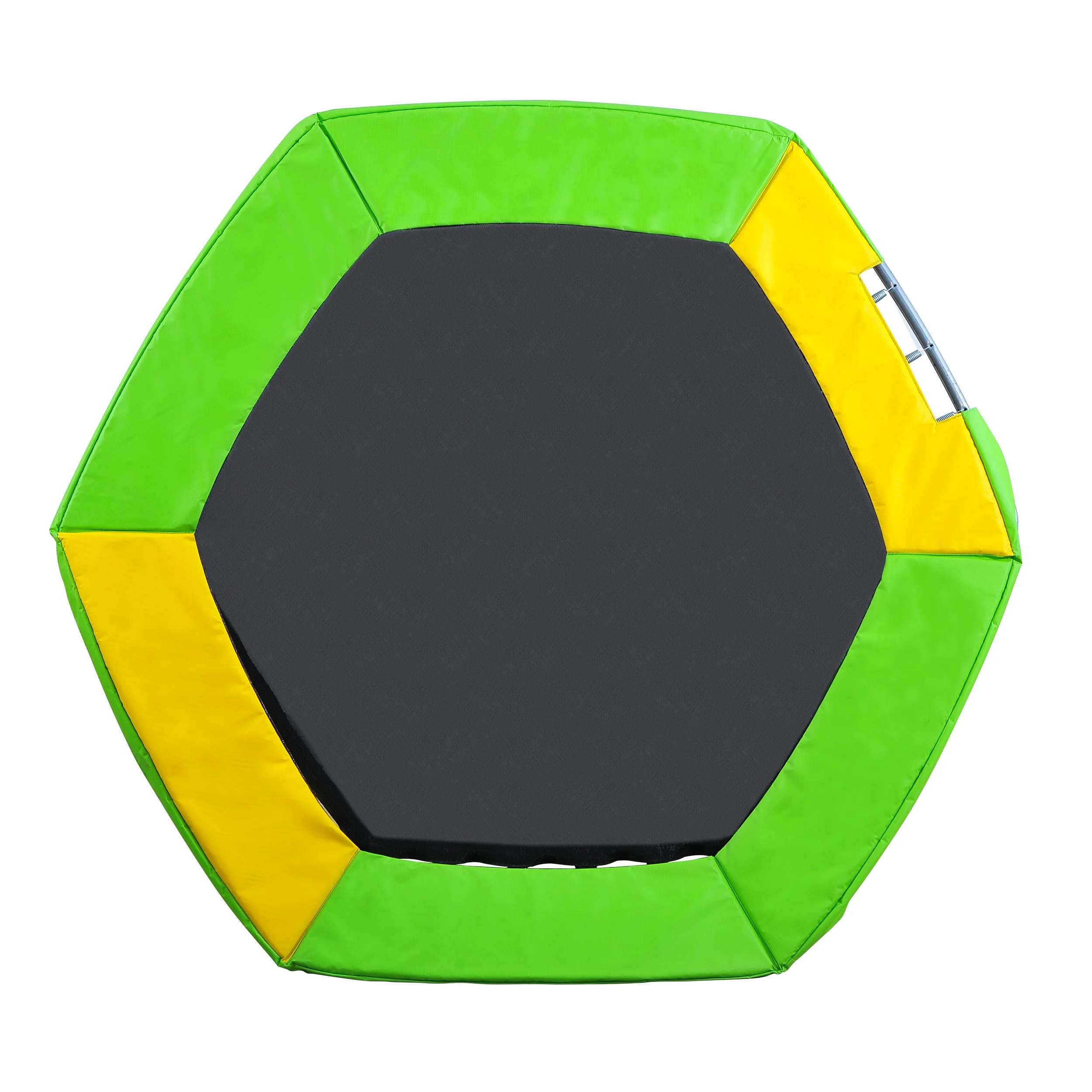 Mefine 7Ft Trampoline for Kids with Safety Enclosure Net, Slide and Ladder, Easy Assembly Round Outdoor Recreational Trampoline