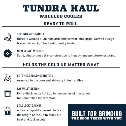 YETI Tundra Haul Wheeled Hard Cooler