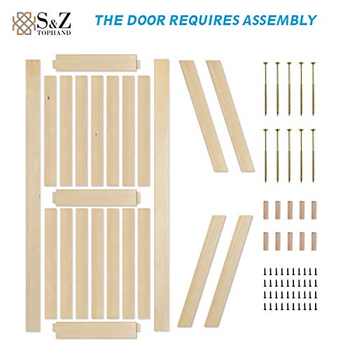 S&Z TOPHAND® 36in x 84in Barn Door