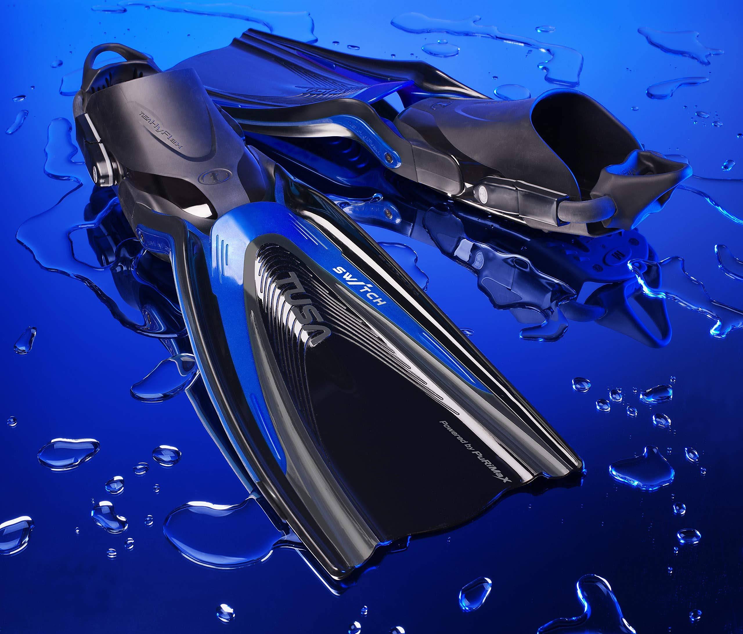 Tusa HyFlex Switch Fins Small Yellow
