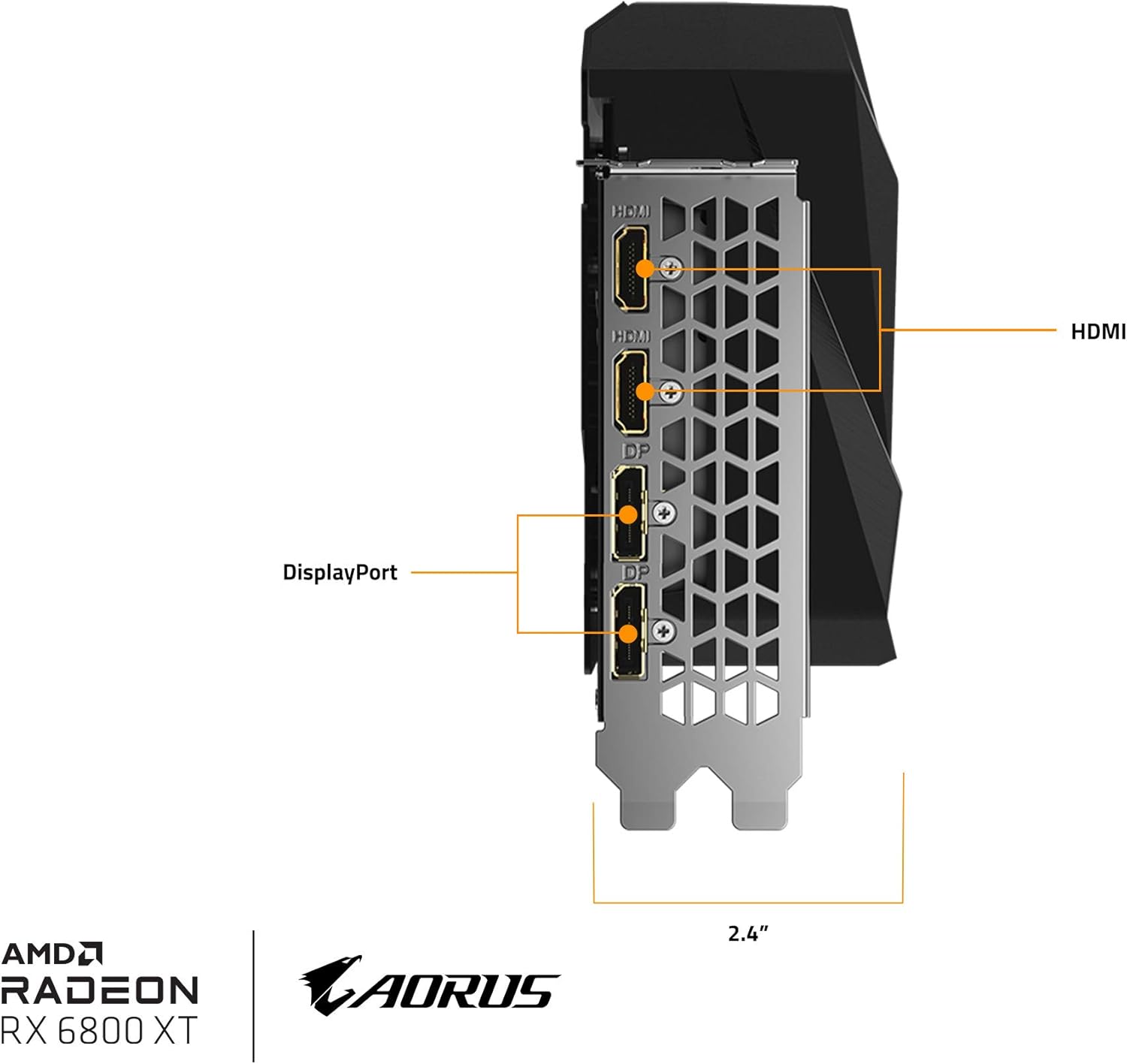 AORUS Radeon RX 6800 XT Master 16G Graphics Card, MAX-Covered Cooling, 16GB 256-bit GDDR6, GV-R68XTAORUS M-16GD Video Card