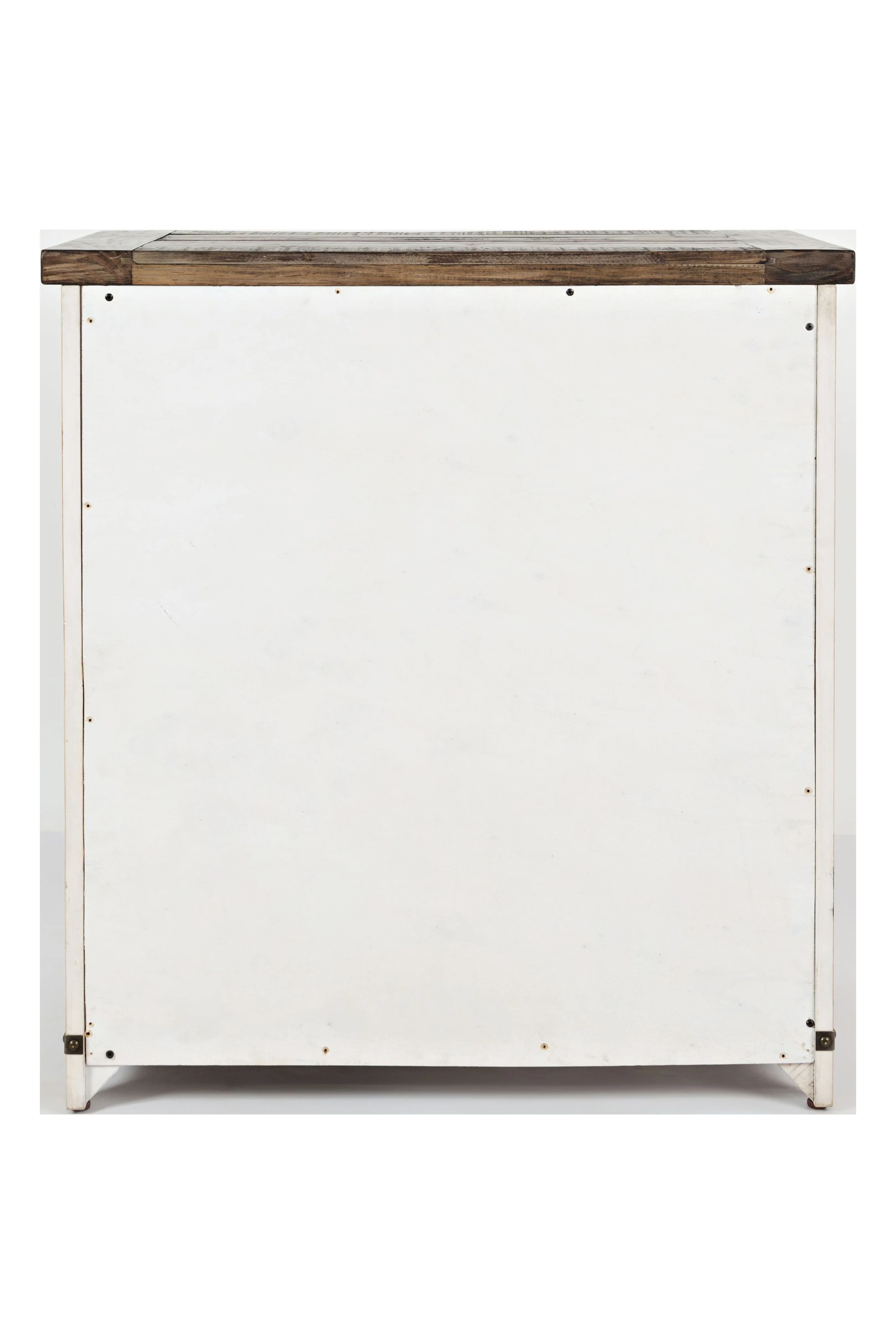 Jofran Madison County Rustic Reclaimed Pine Farmhouse 32" Barn Door Accent Cabinet