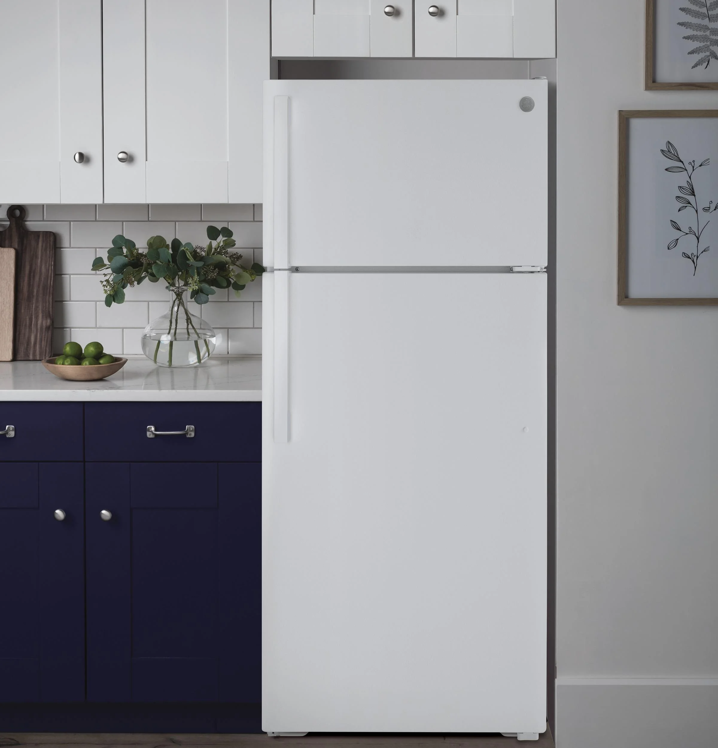 GE® ENERGY STAR® 15.6 Cu. Ft. Top-Freezer Refrigerator