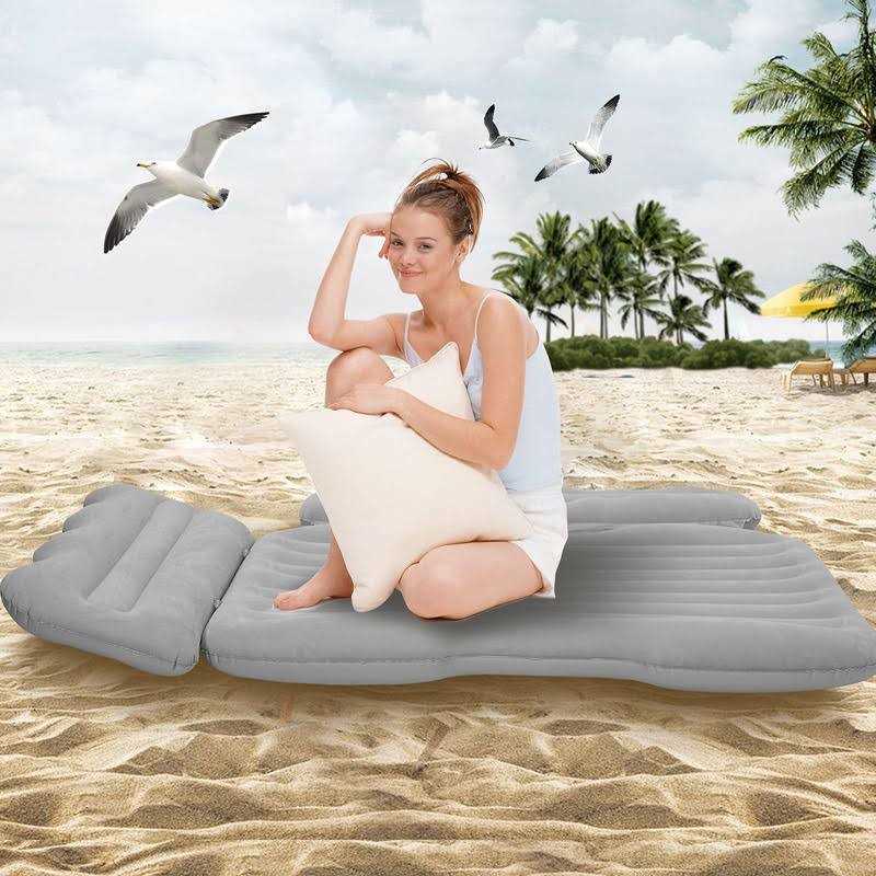 Lammyner Inflatable Bed for SUV Travel Bed Truck Air Mattress Car Sleeping for Camping, Hiking, Trip and Other Outdoor Activities