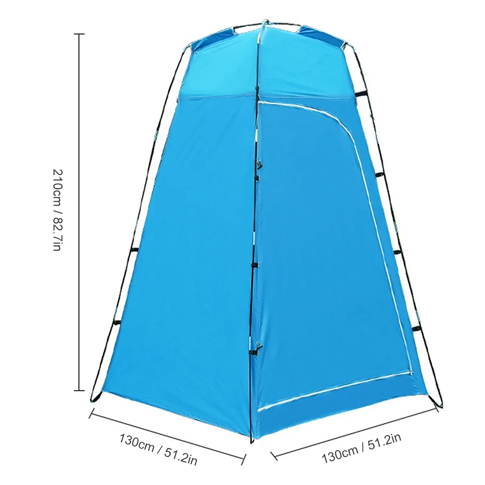 Shelter Tent Portable Outdoor Shower Toilet Changing Room Tent with Removable Bottom for Camping Beach Photography