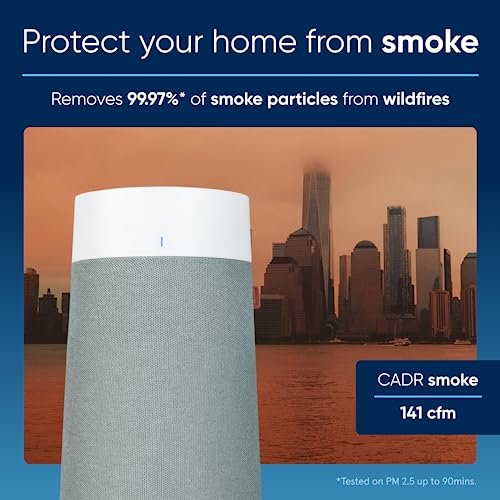 BLUEAIR Air Purifiers for Large Rooms, Cleans 3,048 Sqft In One Hour, HEPASilent Smart Air Cleaner For Home, Pets, Allergies, Virus, Dust, Mold