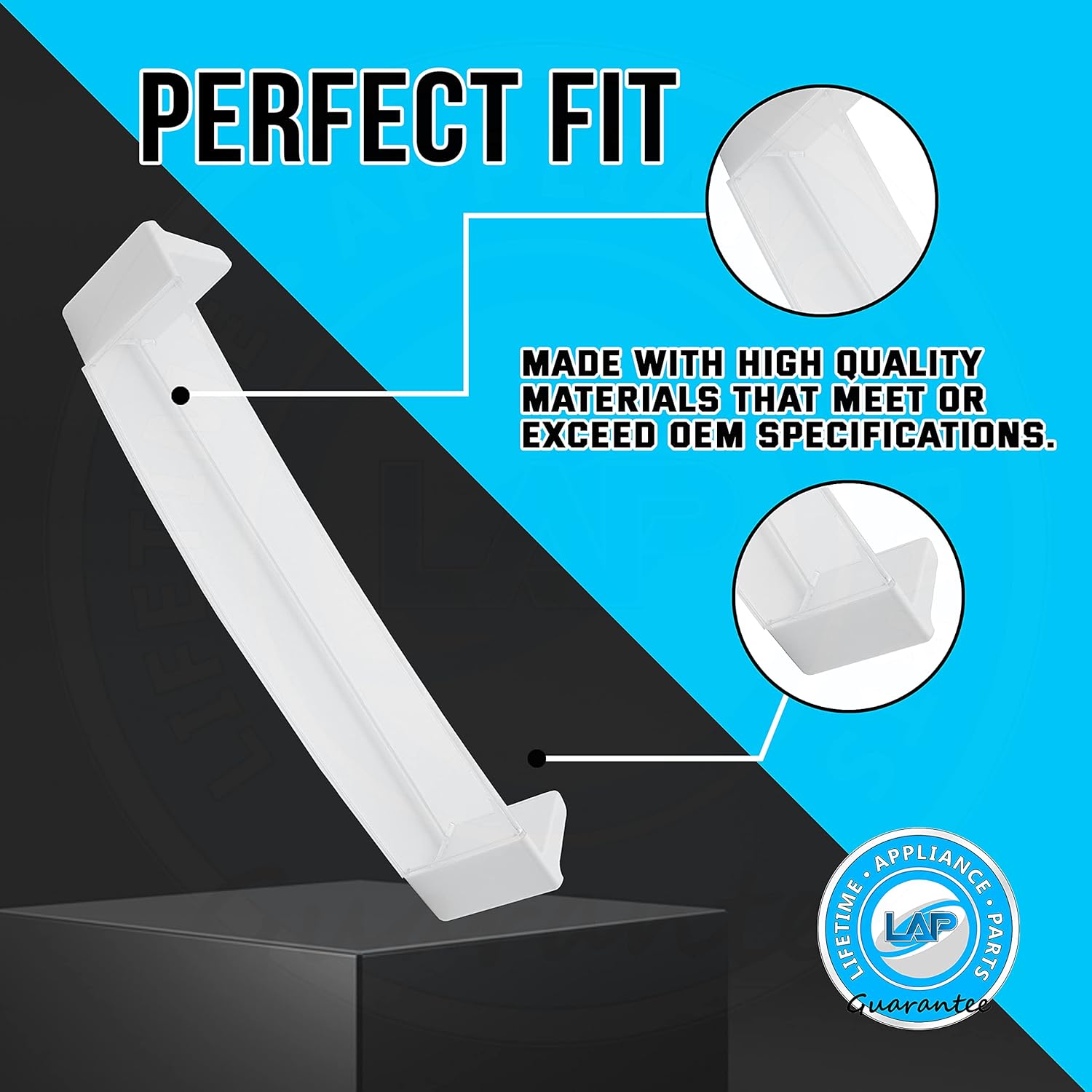 UPGRADED Lifetime Appliance WR71X25602 Door Shelf Bin Rack Compatible with GE Refrigerator