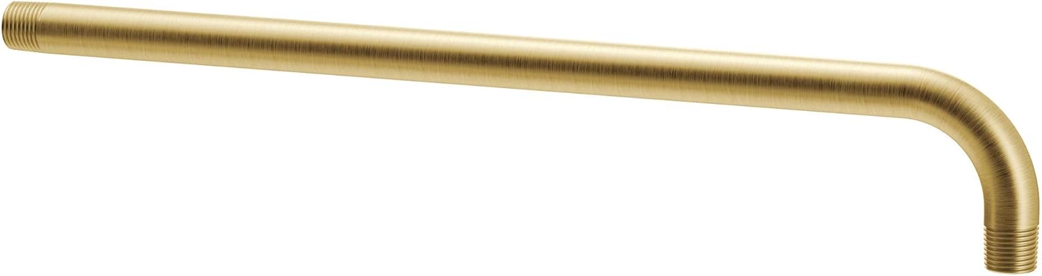 Moen 151380BG Collection 16-Inch Replacement Overhead Shower Arm Extension, Brushed Gold