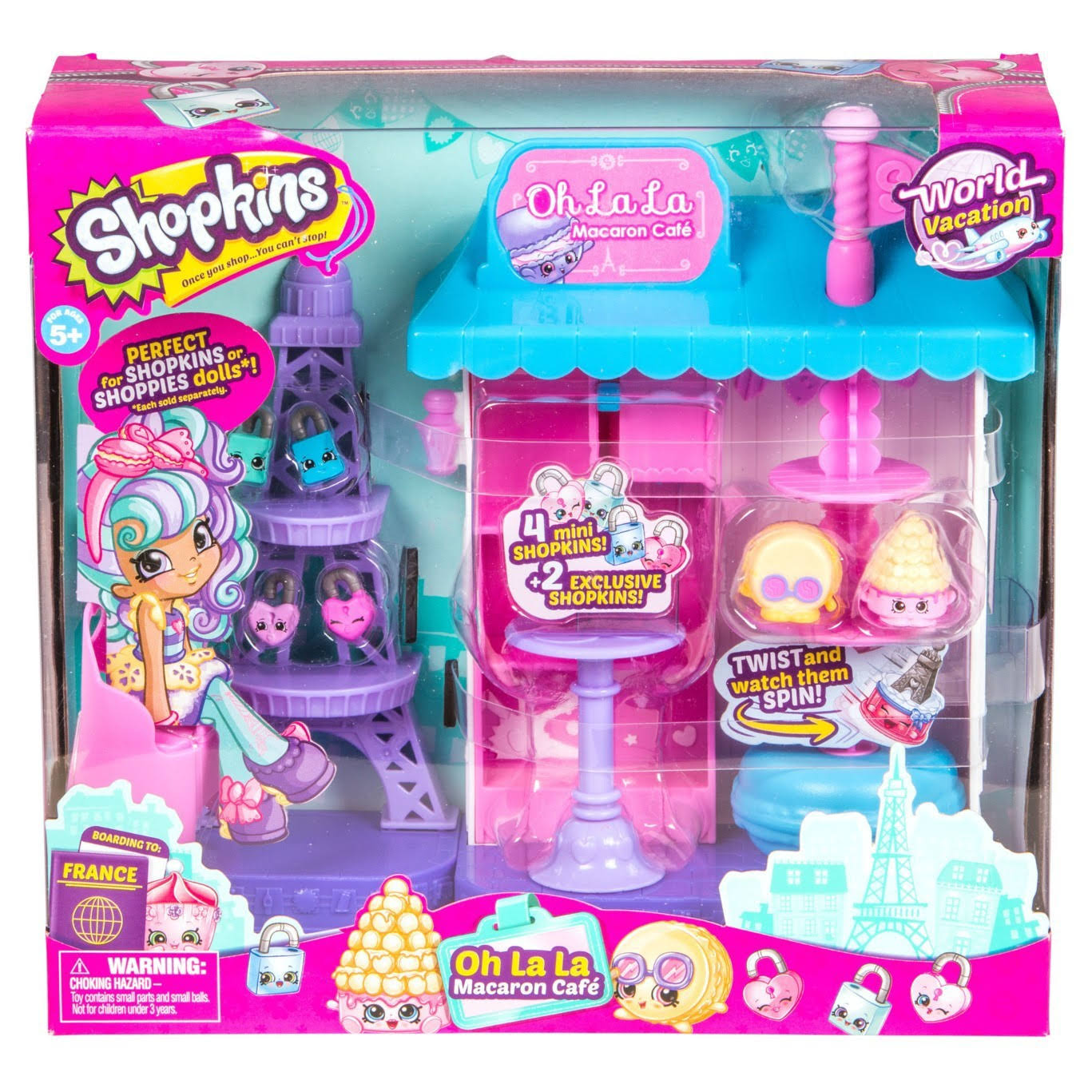 Shopkins Season 8 World Vacation Cafe Playset