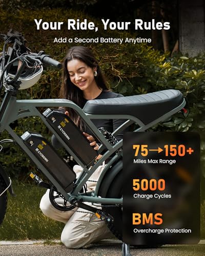 Electric Bike for Adults,Peak 1000W/1500W Motor,20/28MPH 55-150Mile ebikes for Adults with 10.4AH/13AH/26AH Battery