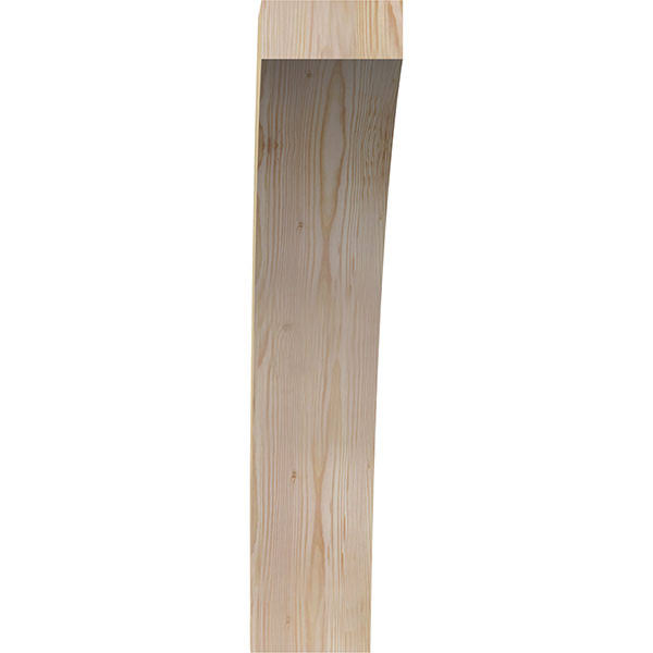 6x22W x 26x22D x 30x22H Thorton Rough Sawn Brace, Douglas Fir
