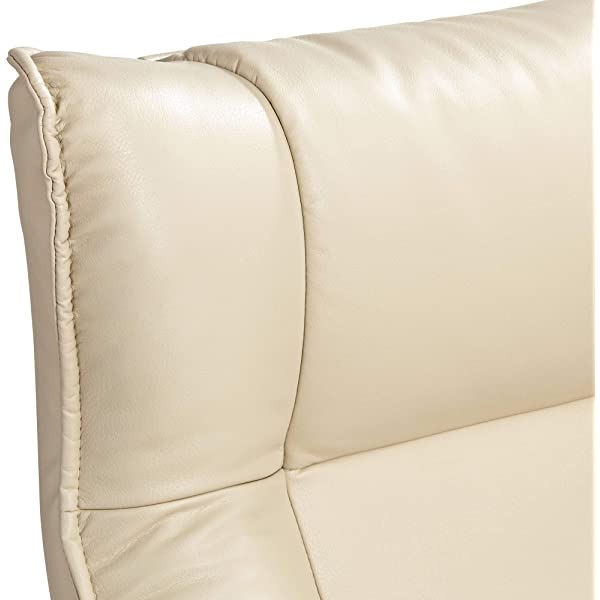Newport Taupe Swivel Recliner and Slanted Ottoman