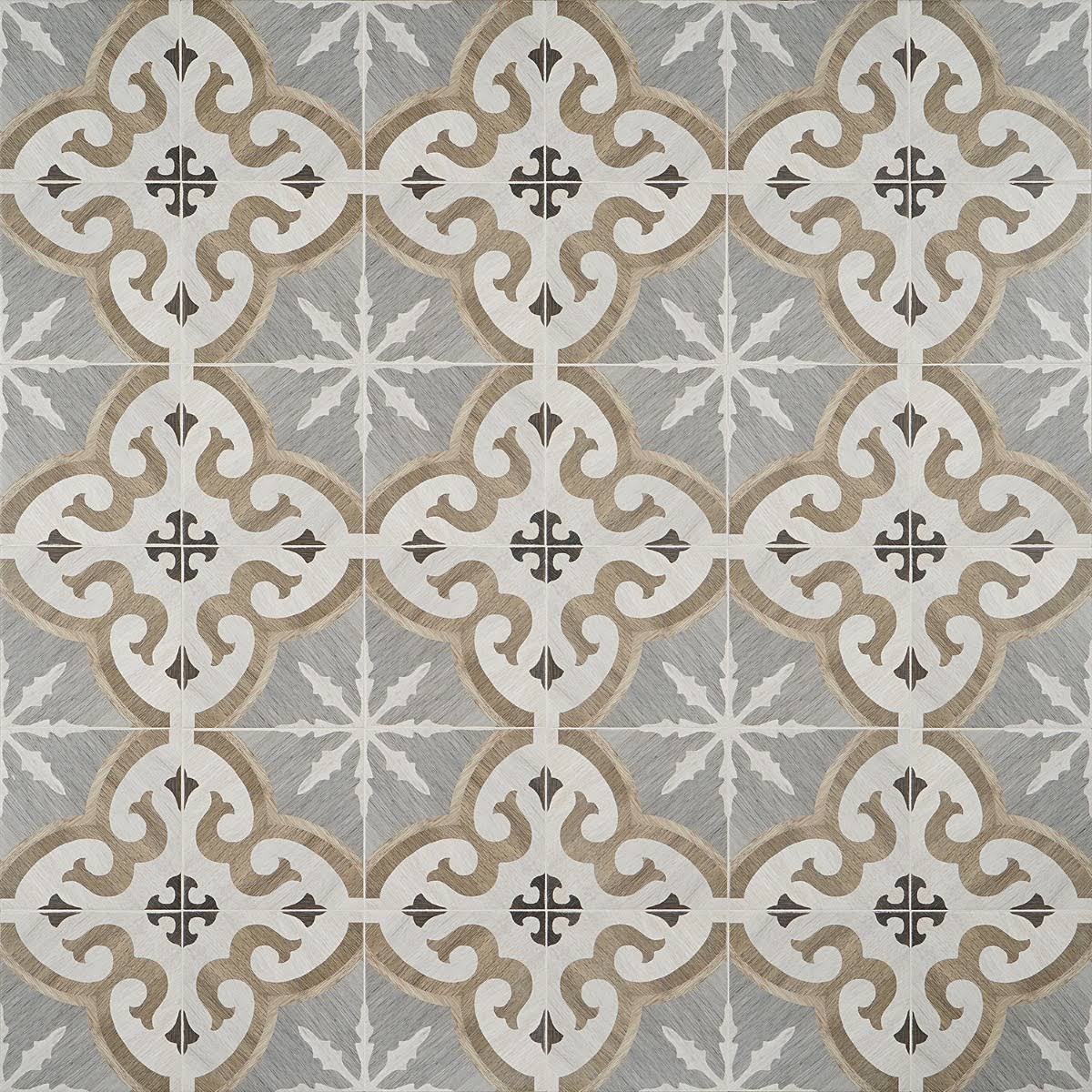 Castaic Briar Oak 8 in. x 8 in. Matte Porcelain Floor and Wall Tile (12.91 Sq. ft./ CASE)