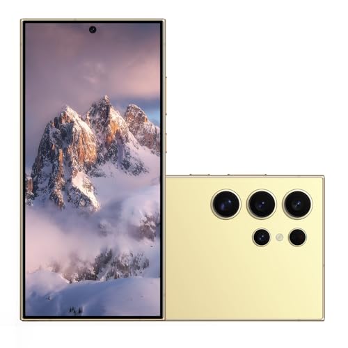 Unlocked Cell Phones C24 Ultra Smartphone Android 13 Phones 8GB+256GB/6.8" HD Screen/Dual SIM/108MP+48MP Camera/6800 mAh/Built-in Pen (Light Cyan)