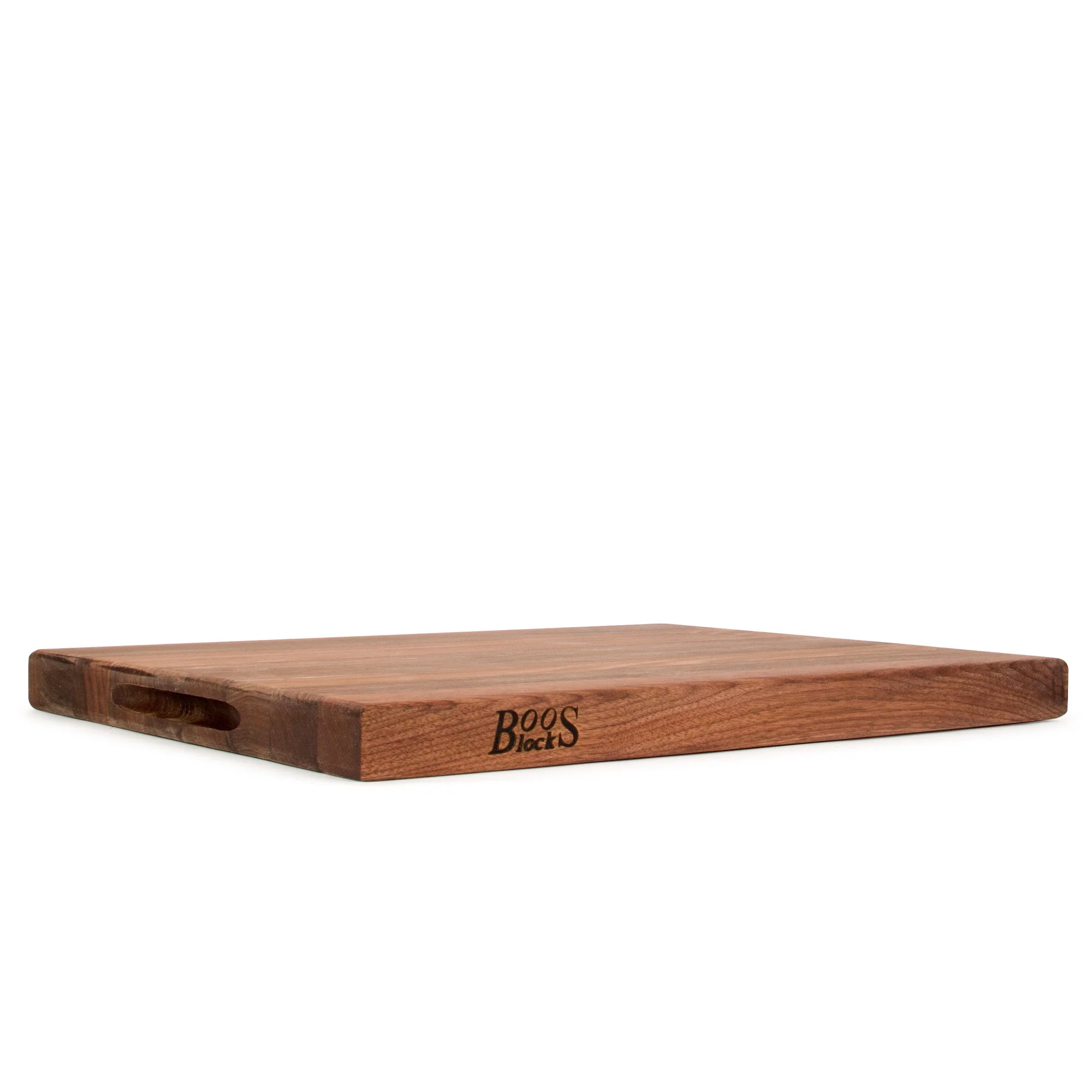 John Boos Walnut Wood Edge Grain Reversible Cutting Board, 20" x 15" x 1.5"
