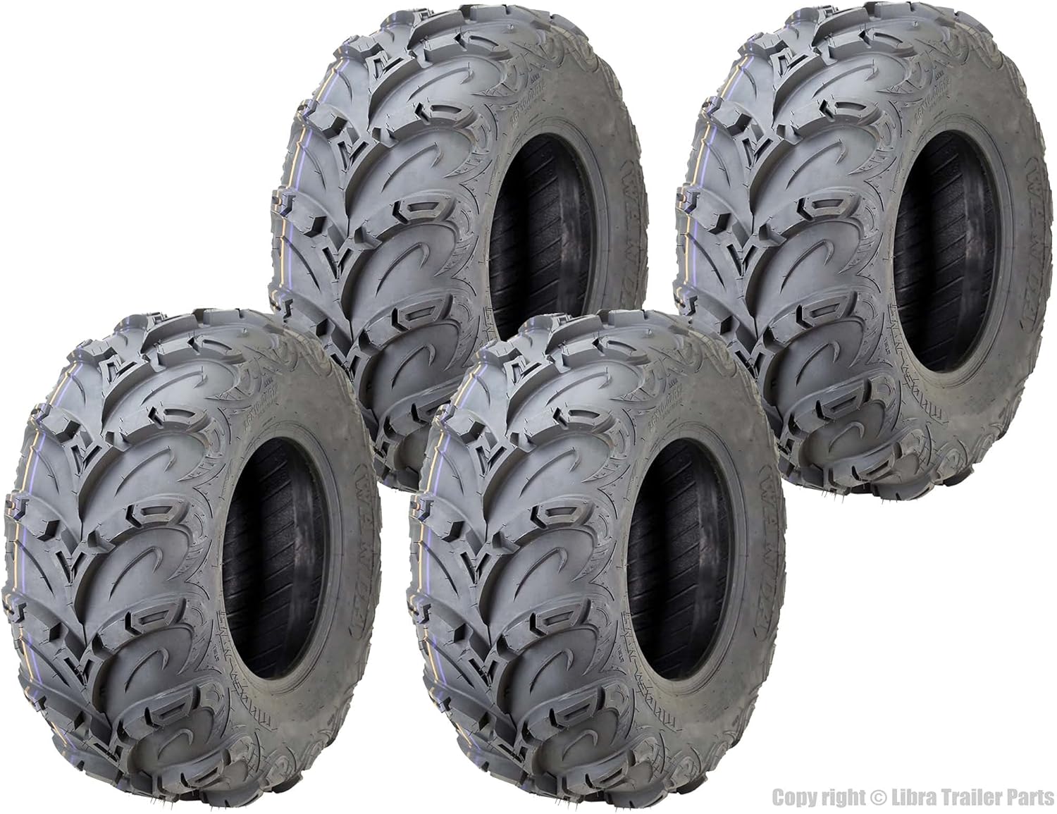 Set 4 Premium WANDA 8PR ATV UTV Tires 25x8-12 25x8x12 …