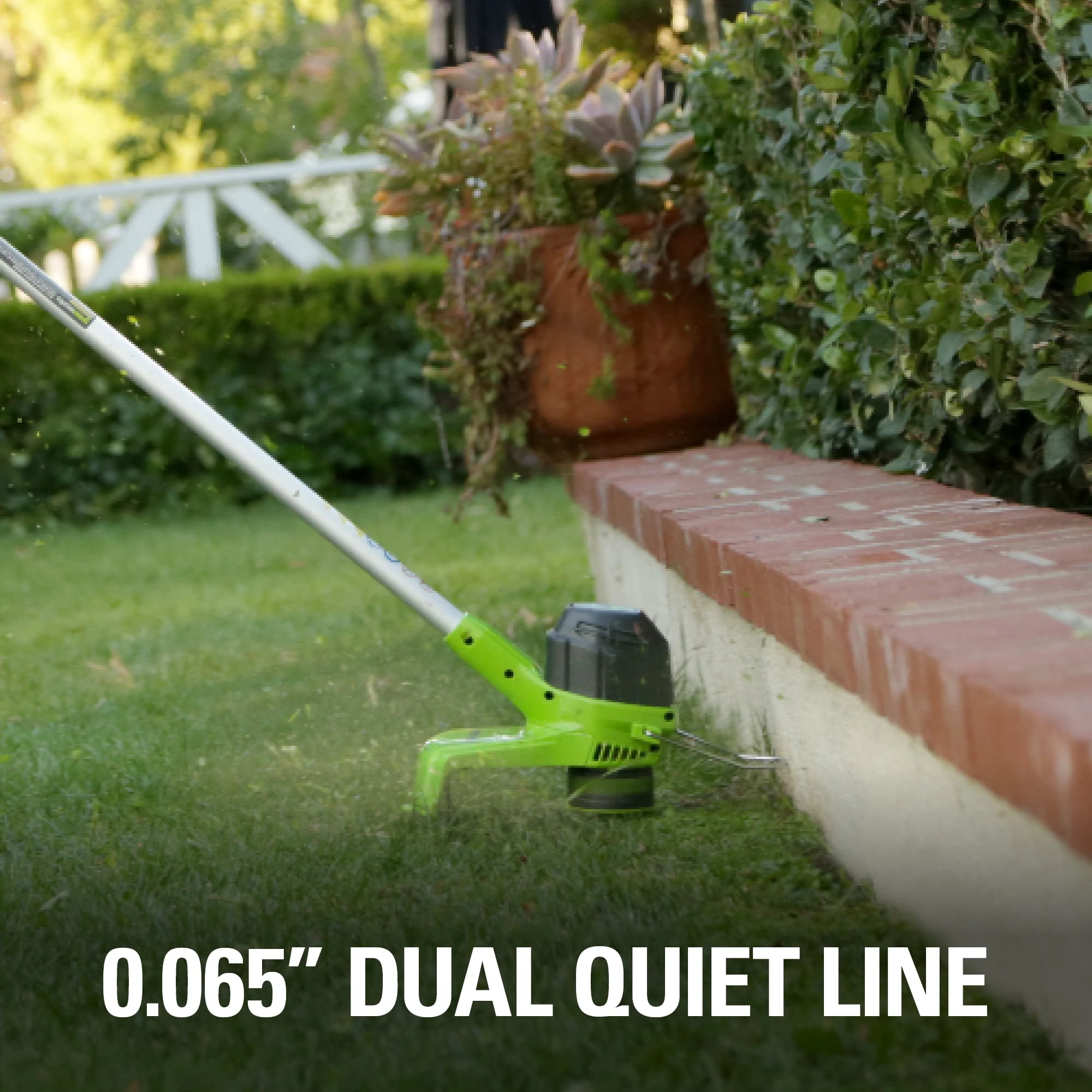 Greenworks 40V 12 String Trimmer with 2.0 Ah Battery & Charger 2101602