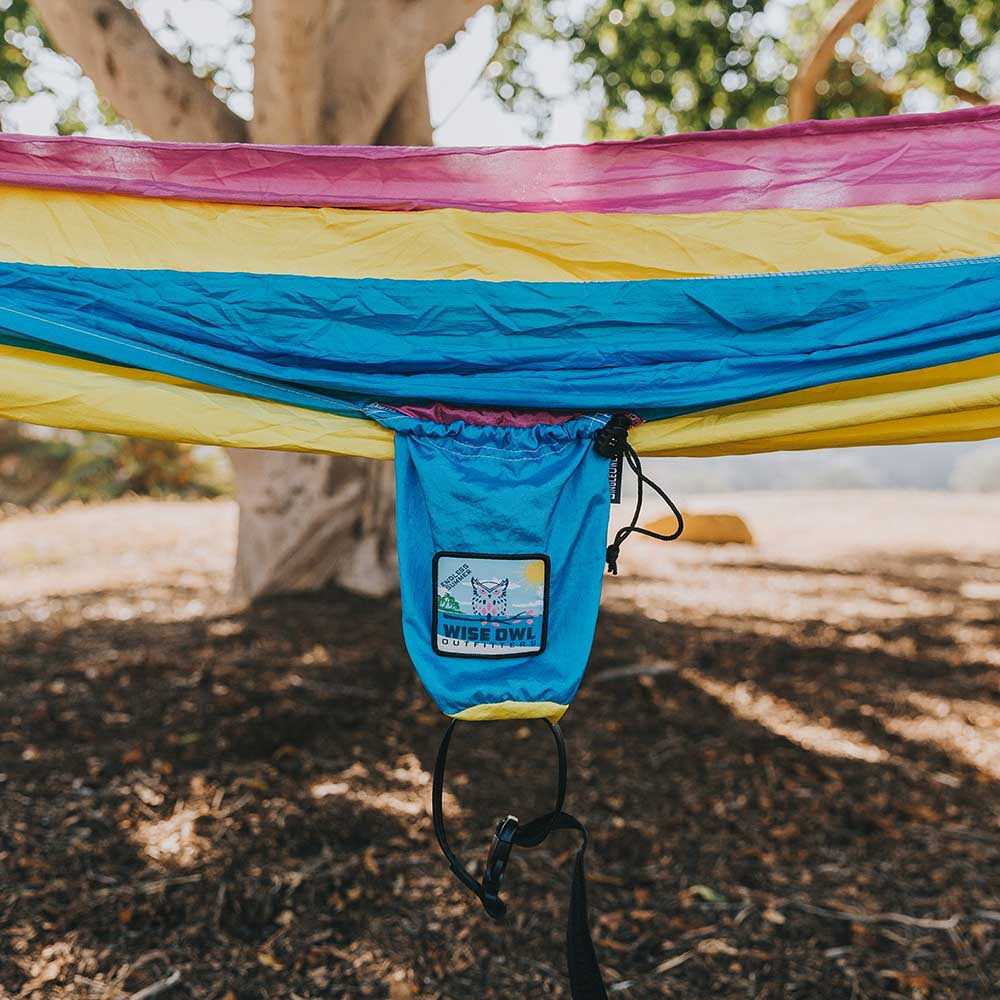 Wise Owl Outfitters Hammock Camping Double with Tree Straps - USA Based