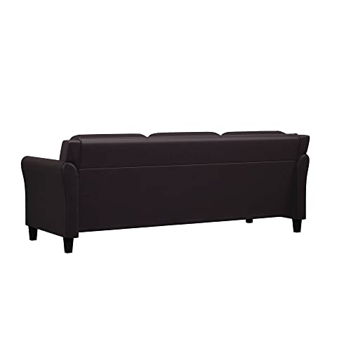 Lifestyle Solutions Harrington Loveseat, Black