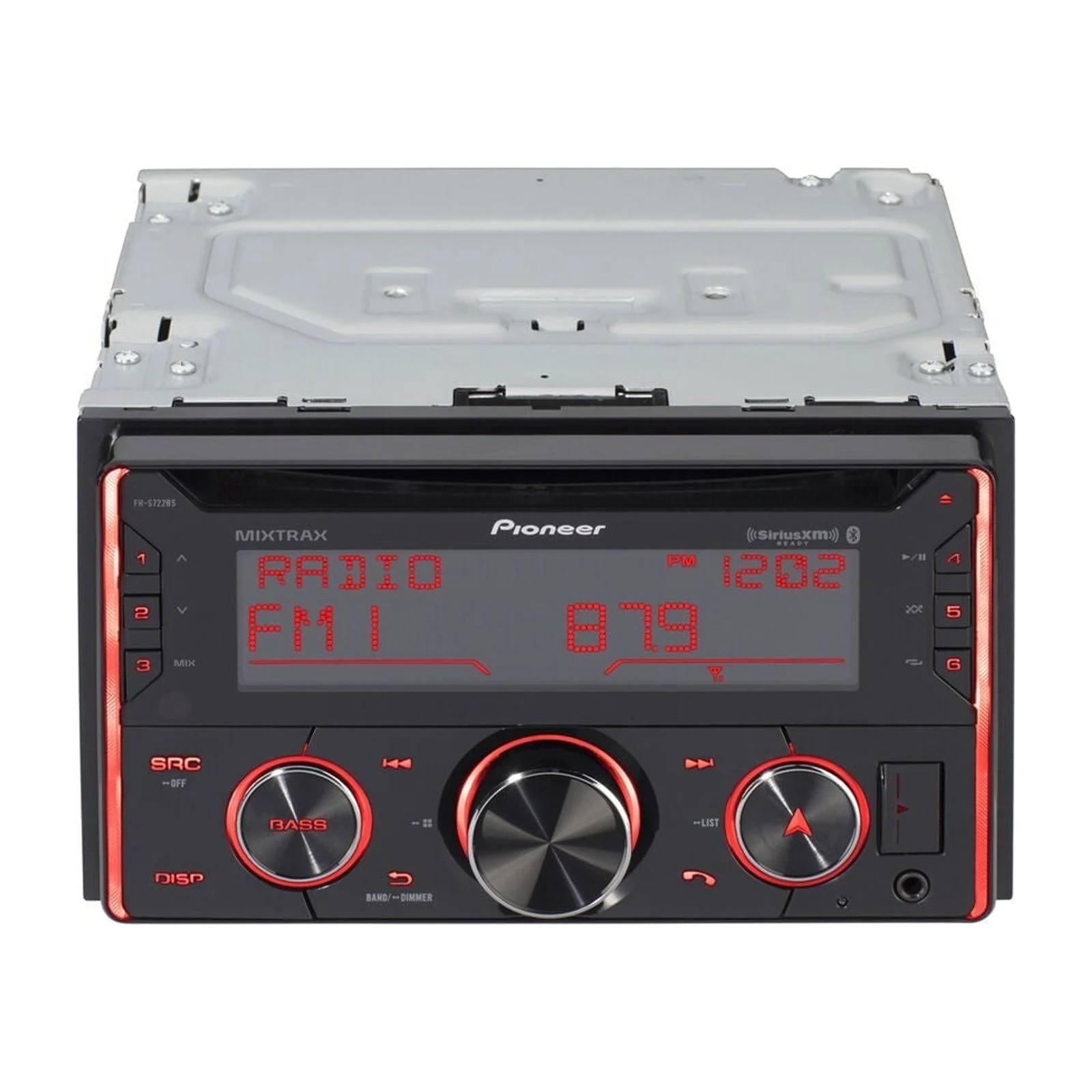 Pioneer FH-S722BS  Double DIN + 2 Pioneer TS-G1620F 6.5" 300Watt Speakers