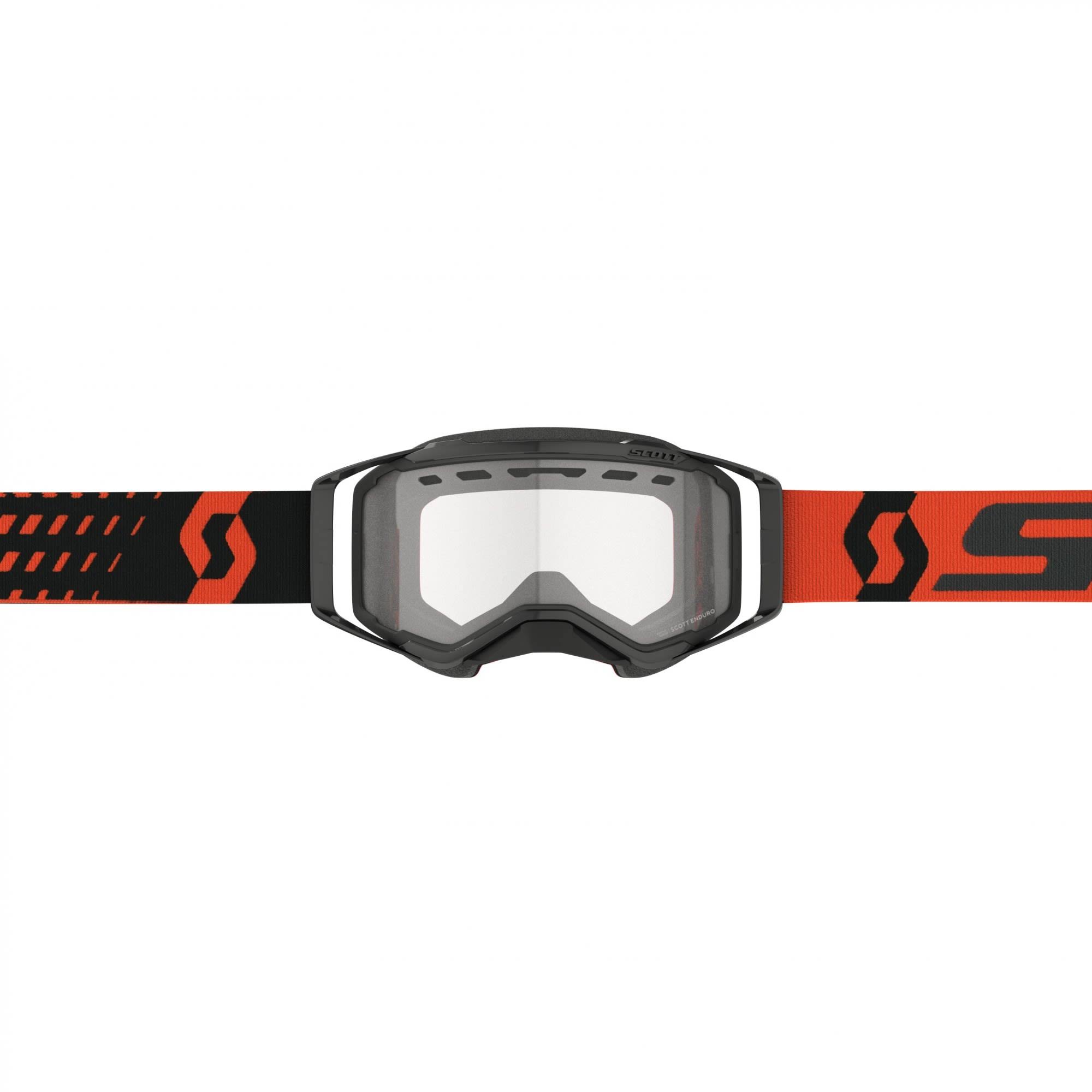 Scott Prospect Orange/Black Enduro Motocross Goggles, black-orange