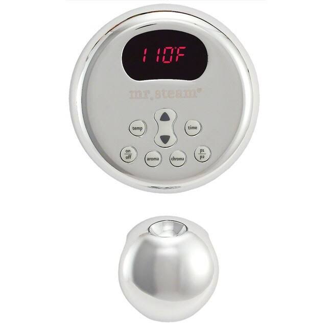 Mr. Steam MSITPLUSRD-PC iTempo Plus Control, Polished Chrome | Steam Showers