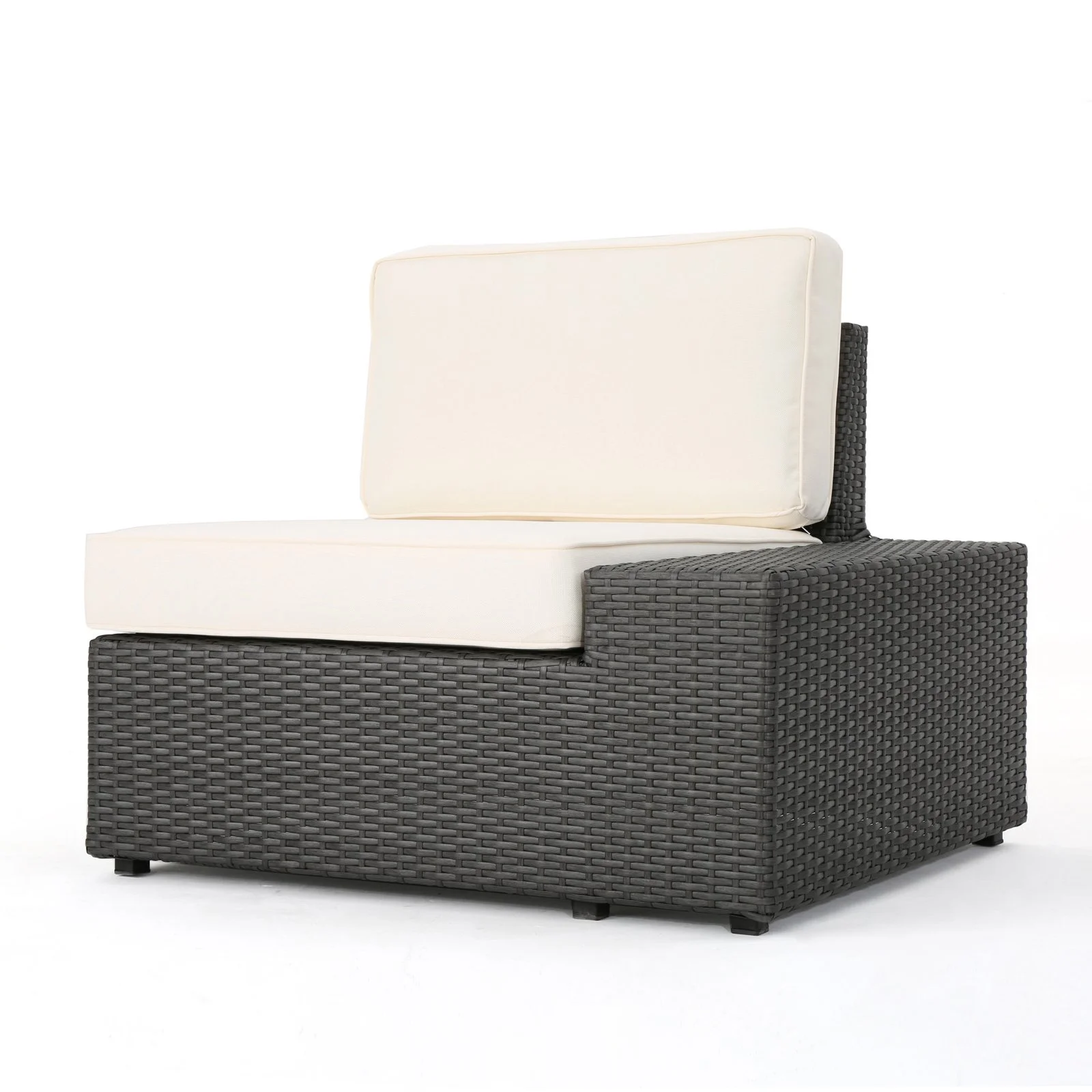 Christopher Knight Home Santa Cruz Outdoor 8-piece Wicker Sectional Sofa Set with Cushions by  Dark Brown/Beige - Curated Treasures Market